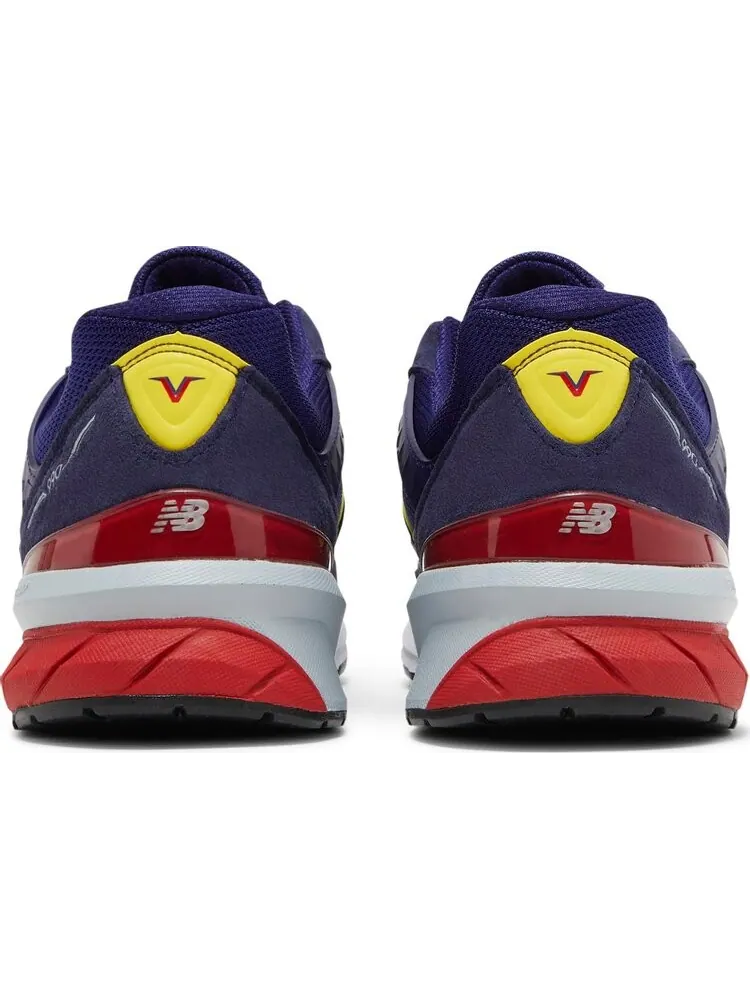 Кроссовки New Balance 990v5 Made In USA 'Virtual Violet First Light' — изображение 6 из 8, фиолетовый