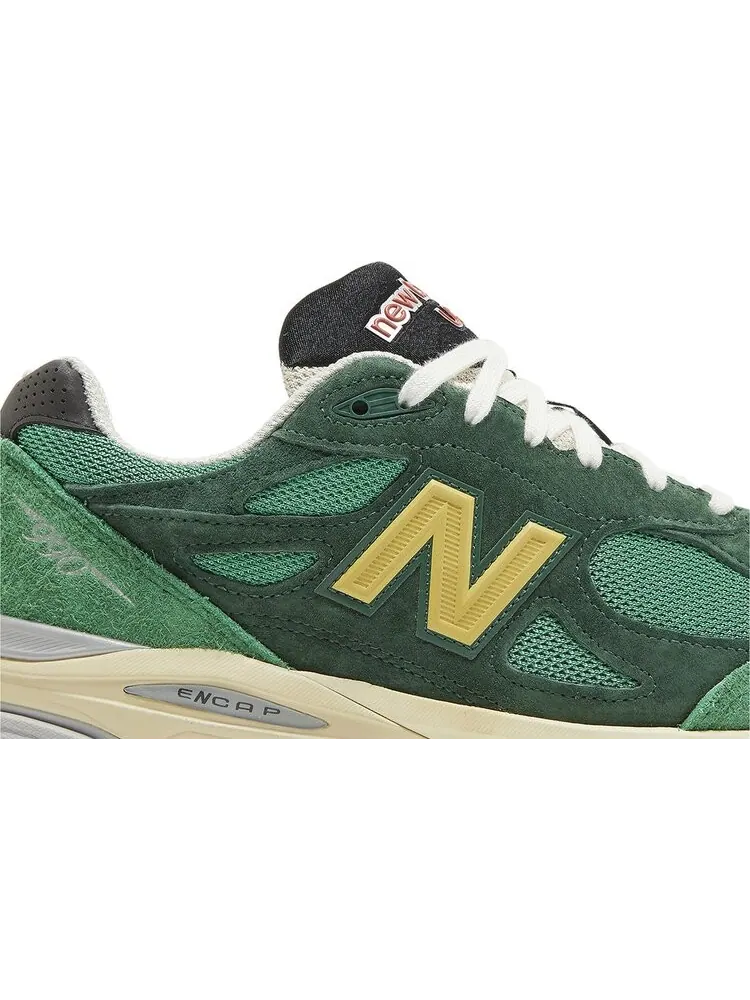 Кроссовки Teddy Santis x 990v3 Made in USA 'Green Gold' — изображение 2 из 4, зеленый