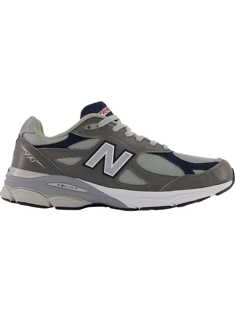 Кроссовки New Balance 990v3 Made in USA 'Elephant Grey' — изображение 1 из 1, серый