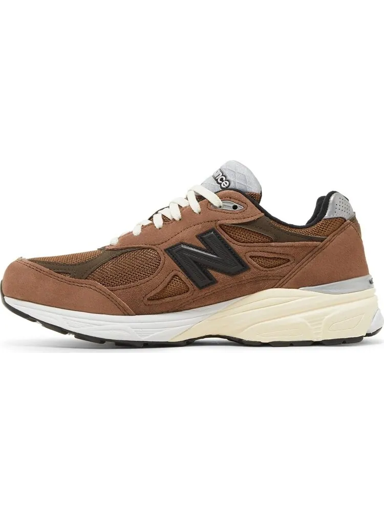 Кроссовки New Balance JJJJound x 990v3 Made in USA 'Montréal' — изображение 3 из 8, коричневый