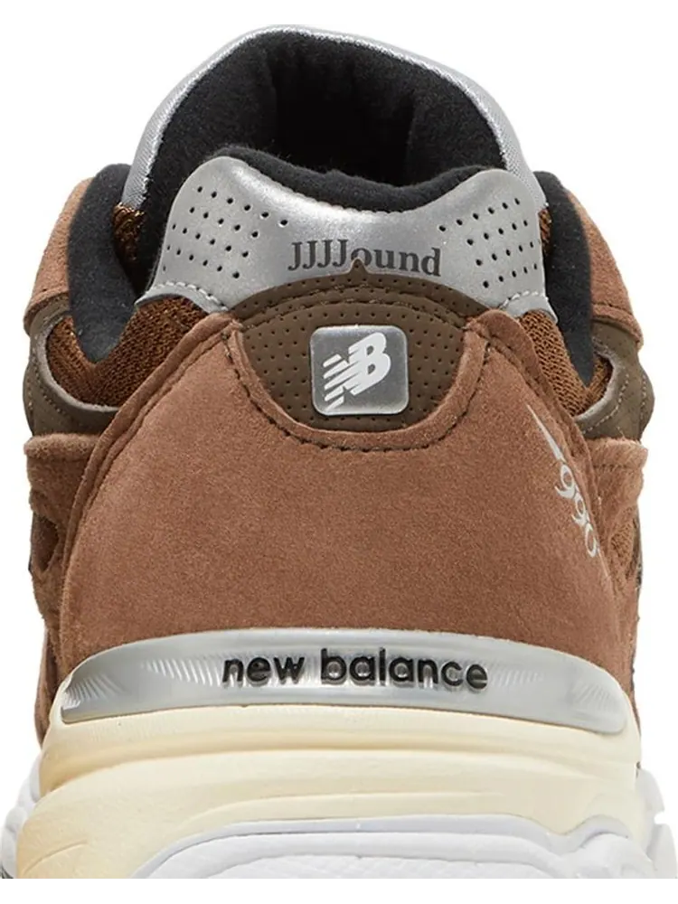 Кроссовки New Balance JJJJound x 990v3 Made in USA 'Montréal' — изображение 7 из 8, коричневый