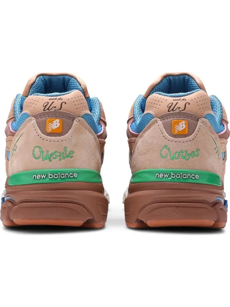 Кроссовки New Balance Joe Freshgoods x 990v3 Made In USA 'Outside Clothes' — изображение 6 из 10, коричневый