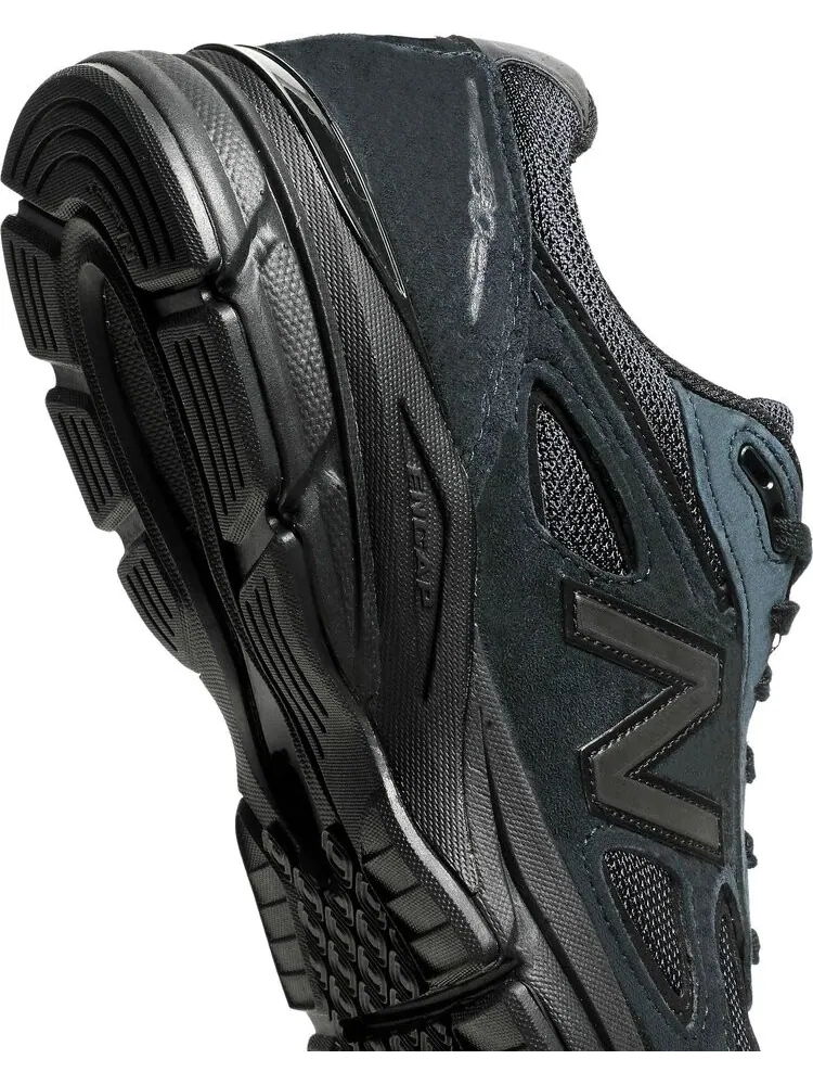 Кроссовки New Balance JJJJound x 990v4 Made in USA 'Navy' — изображение 10 из 11, синий