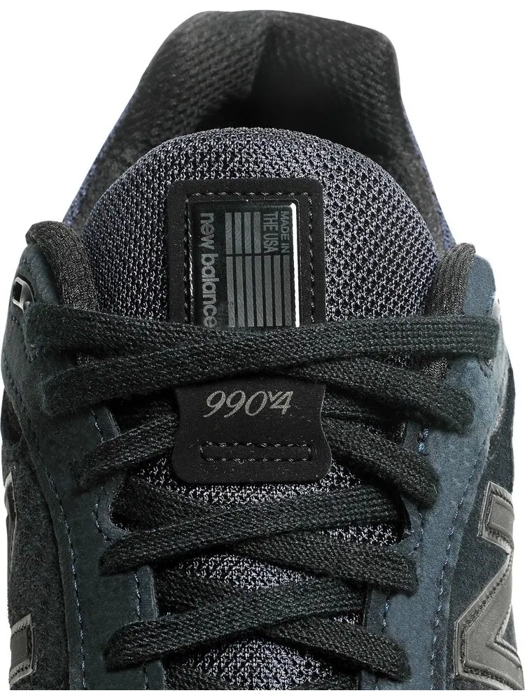 Кроссовки New Balance JJJJound x 990v4 Made in USA 'Navy' — изображение 9 из 11, синий