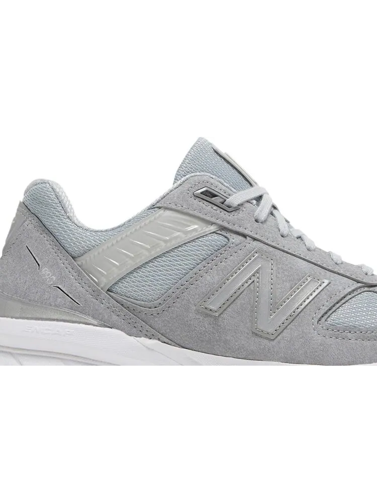 Кроссовки New Balance 990v5 Made In USA Vegan 'Grey' — изображение 2 из 9, серый