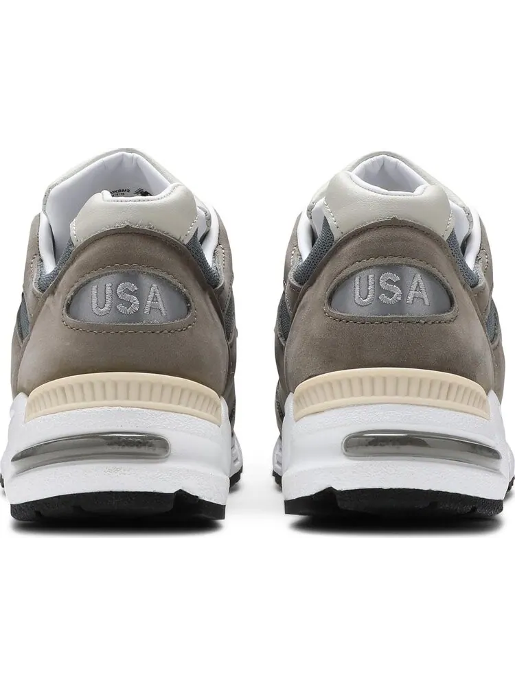 Кроссовки New Balance 990v2 Made in USA 'Steel Blue' — изображение 6 из 8, зеленый