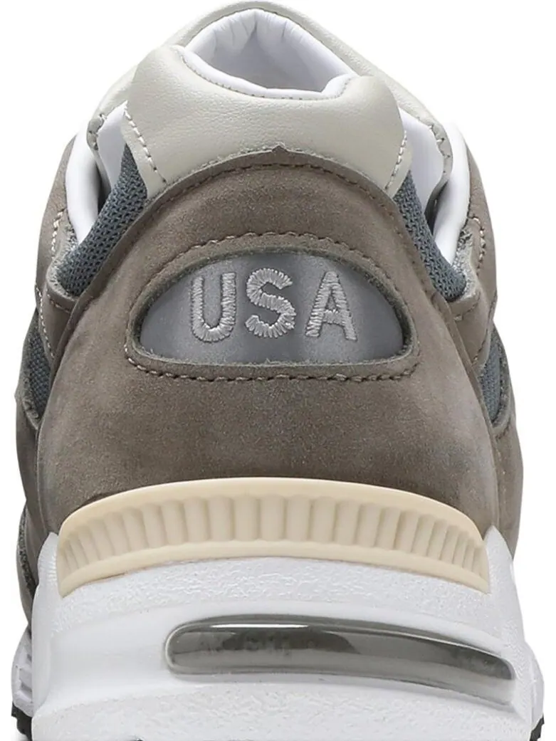 Кроссовки New Balance 990v2 Made in USA 'Steel Blue' — изображение 7 из 8, зеленый