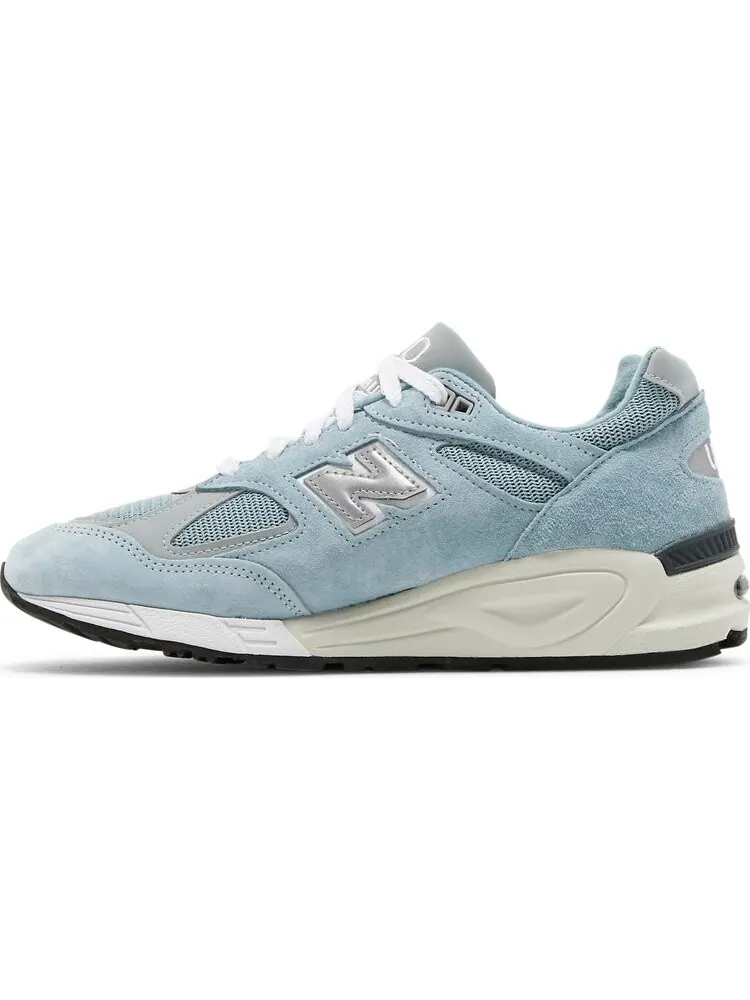Кроссовки New Balance Kith x 990v2 Made in USA 'Storm Blue' — изображение 3 из 8, синий