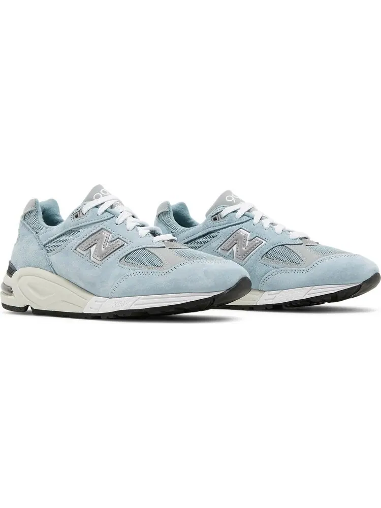 Кроссовки New Balance Kith x 990v2 Made in USA 'Storm Blue' — изображение 8 из 8, синий