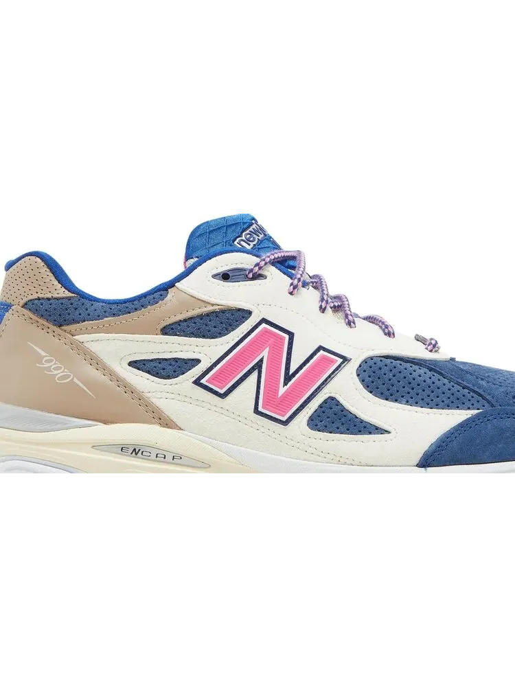 Кроссовки New Balance Kith x 990v3 Made In USA 'Daytona' — изображение 2 из 8, синий
