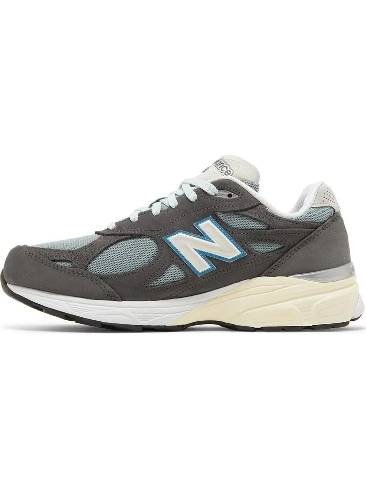 Кроссовки New Balance Kith x 990v3 Made in USA 'Steel Blue' — изображение 3 из 8, серый