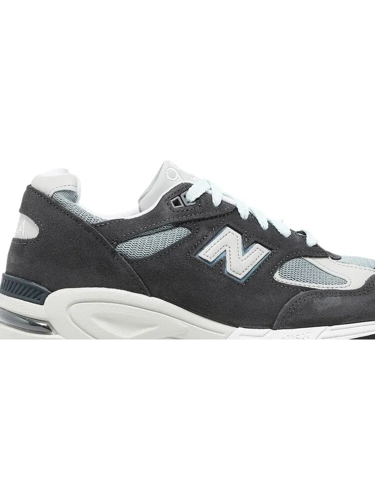 Кроссовки New Balance Kith x 990v2 Made in USA 'Steel Blue' — изображение 2 из 8, серый
