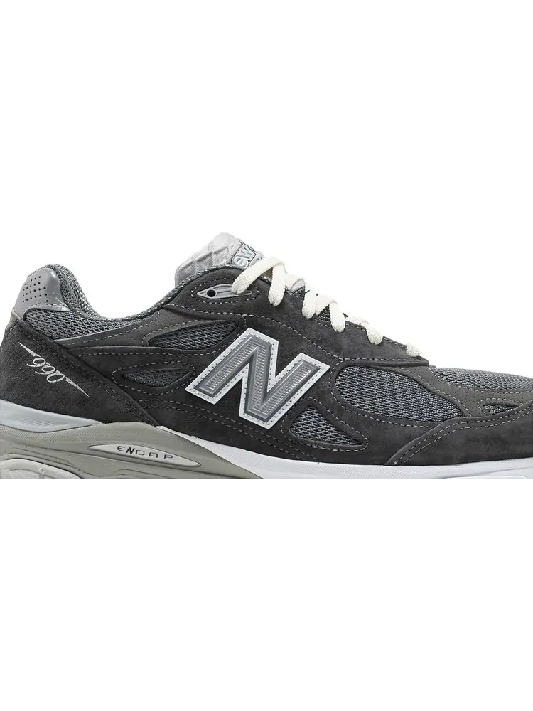Кроссовки New Balance Kith x 990v3 Made In USA 'Tornado' — изображение 2 из 8, серый