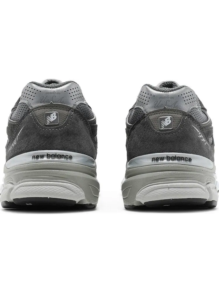 Кроссовки New Balance Kith x 990v3 Made In USA 'Tornado' — изображение 6 из 8, серый