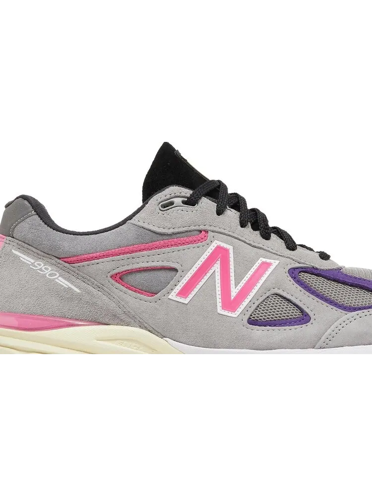Кроссовки New Balance Kith x United Arrows & Sons x 990v4 Made in USA — изображение 2 из 10, серый