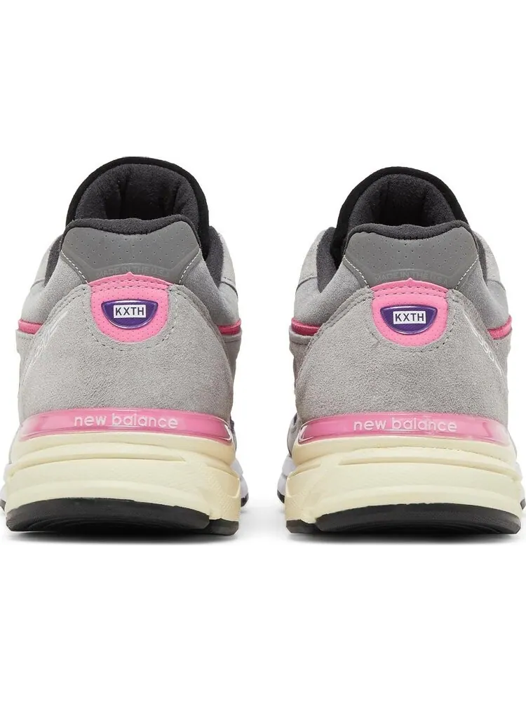 Кроссовки New Balance Kith x United Arrows & Sons x 990v4 Made in USA — изображение 6 из 10, серый