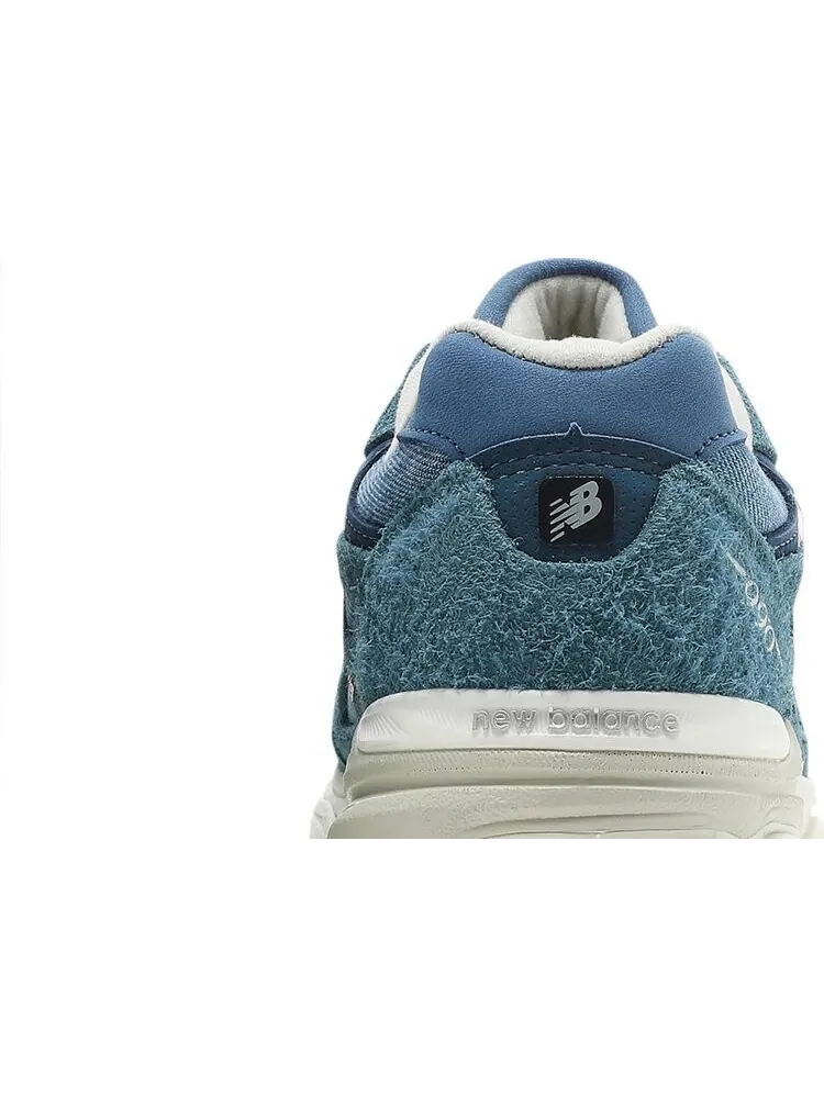 Кроссовки New Balance Levi's x 990v3 Made In USA 'Mallard Blue' — изображение 7 из 8, синий
