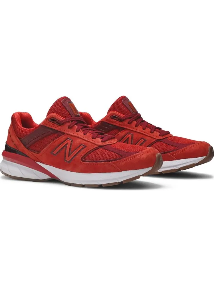 Кроссовки New Balance 990v5 Made in USA 'Molten Lava' — изображение 8 из 8, красный