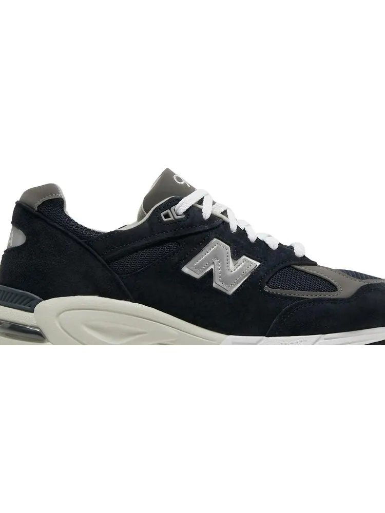 Кроссовки New Balance 990v2 Made in USA 'Navy' — изображение 2 из 8, синий