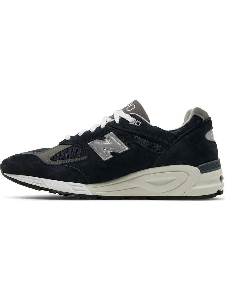 Кроссовки New Balance 990v2 Made in USA 'Navy' — изображение 3 из 8, синий