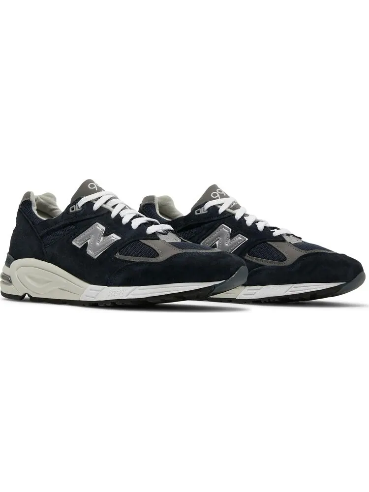 Кроссовки New Balance 990v2 Made in USA 'Navy' — изображение 8 из 8, синий