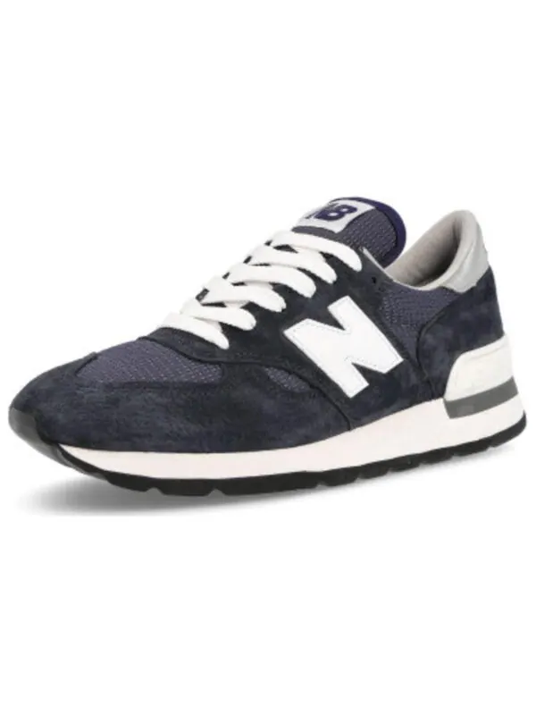 Кроссовки New Balance 990v1 Made in USA, тено-синий/белый/серый — изображение 3 из 4