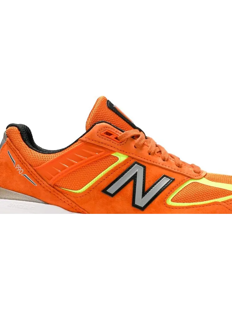 Кроссовки New Balance 990v5 Made in USA 'Orange' — изображение 2 из 8, оранжевый
