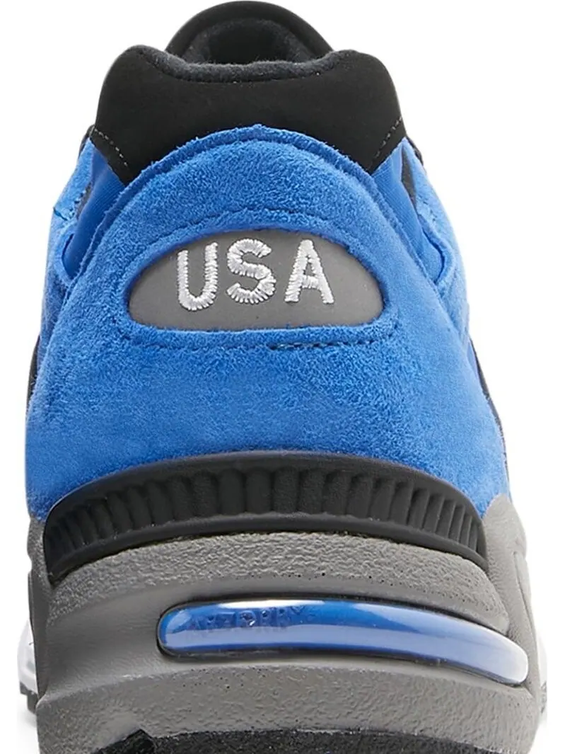 Кроссовки New Balance 990v2 Made in USA 'Blue Suede', премиальная замша — изображение 7 из 8, синий