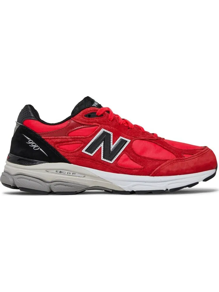 Кроссовки New Balance 990v3 'Red Suede' Made In USA — изображение 1 из 8, красный