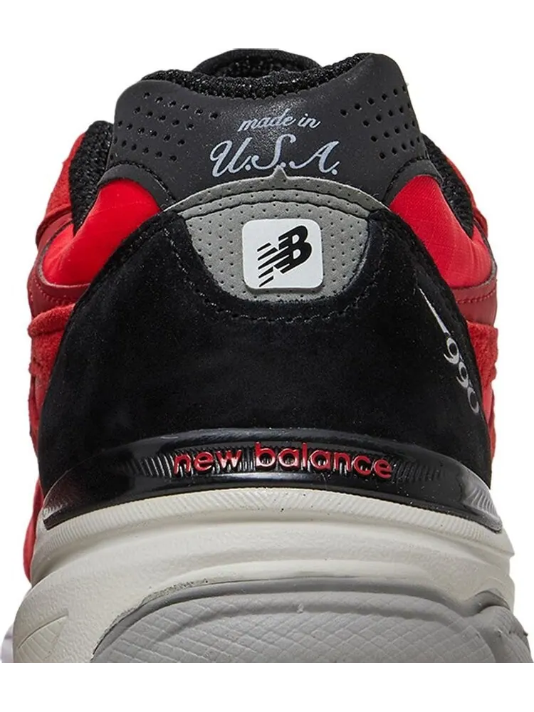 Кроссовки New Balance 990v3 'Red Suede' Made In USA — изображение 7 из 8, красный
