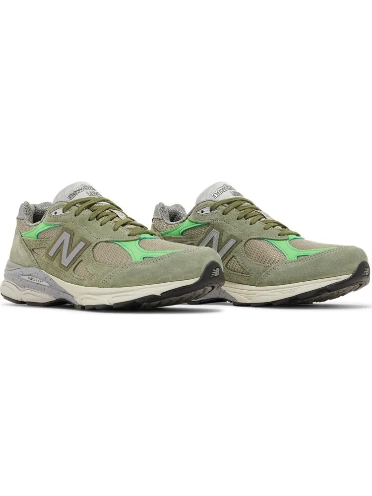 Кроссовки New Balance Patta x 990v3 Made in USA 'Keep Your Family Close' — изображение 8 из 8, зеленый