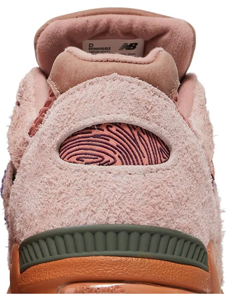 Кроссовки New Balance Salehe Bembury x 990v2 Made in USA 'Sand Be The Time' — изображение 7 из 8, розовый