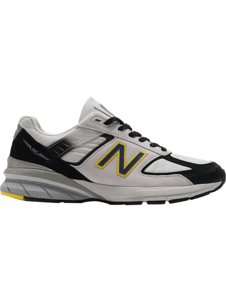 Кроссовки New Balance 990v5 Made In USA 'Silver Black' — изображение 1 из 1, серебряный
