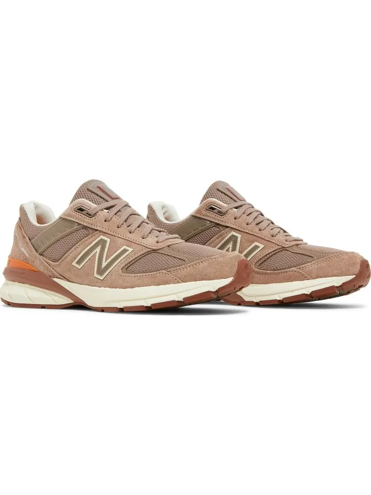 Кроссовки New Balance Slow Steady Club x 990v5 Made in USA 'Brown' — изображение 8 из 8, коричневый