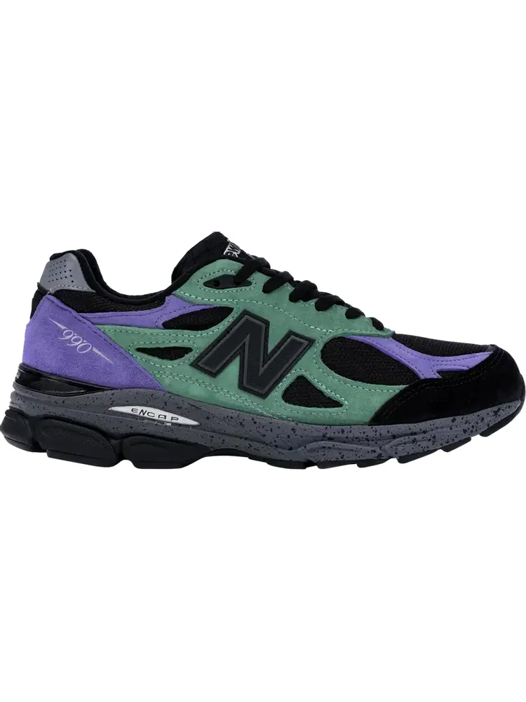 Кроссовки New Balance Stray Rats x 990v3 Made in USA 'The Joker' — изображение 1 из 1, черный