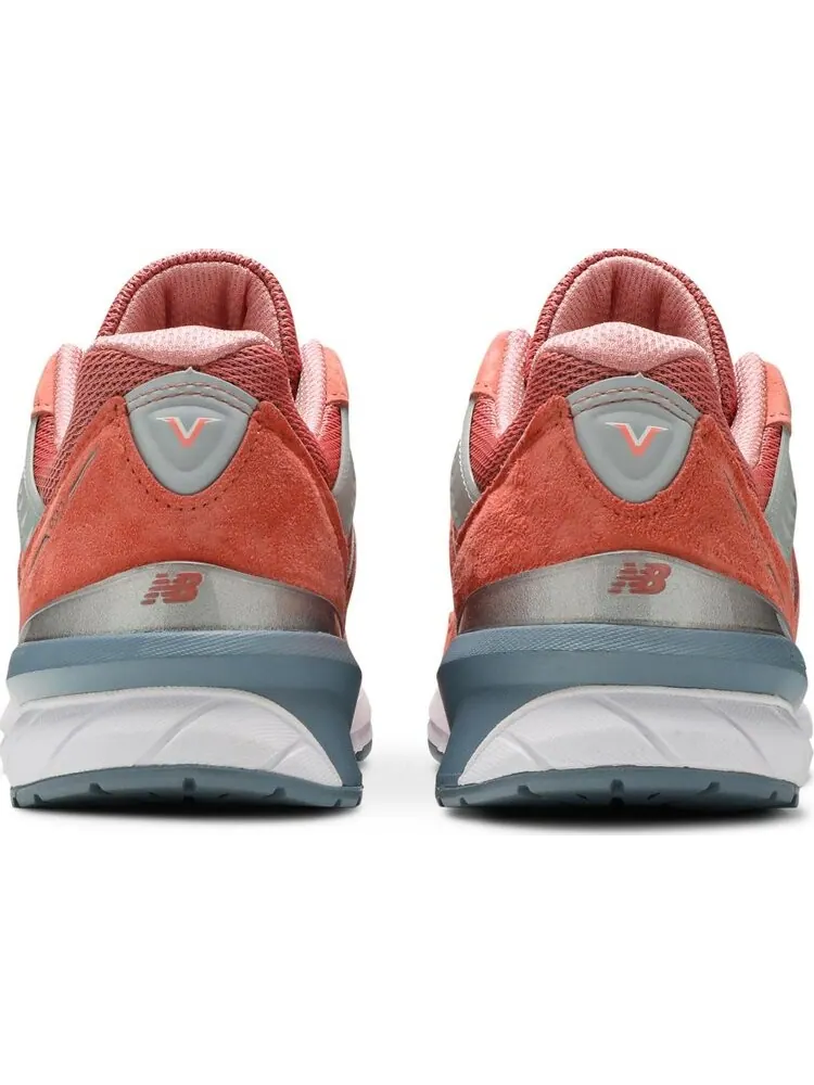 Кроссовки New Balance 990v5 Made In USA 'Sunrise Rose' — изображение 6 из 8, розовый