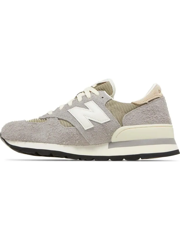 Кроссовки New Balance Teddy Santis x 990v1 Made in USA 'Marblehead' — изображение 3 из 8, серый