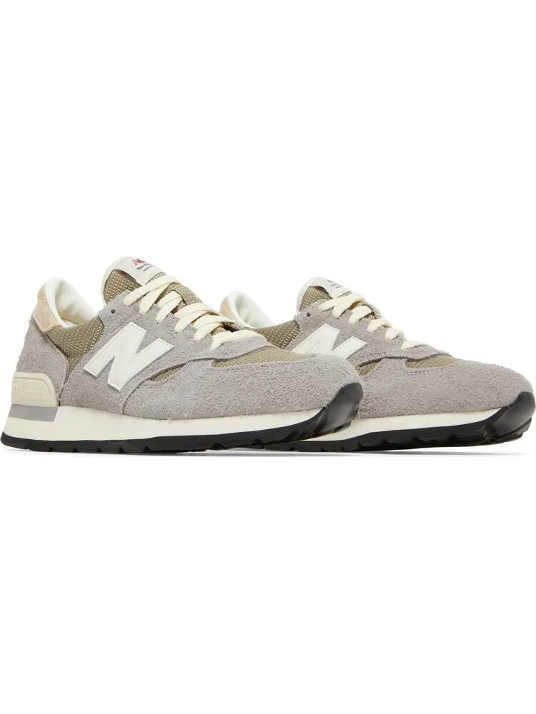 Кроссовки New Balance Teddy Santis x 990v1 Made in USA 'Marblehead' — изображение 8 из 8, серый