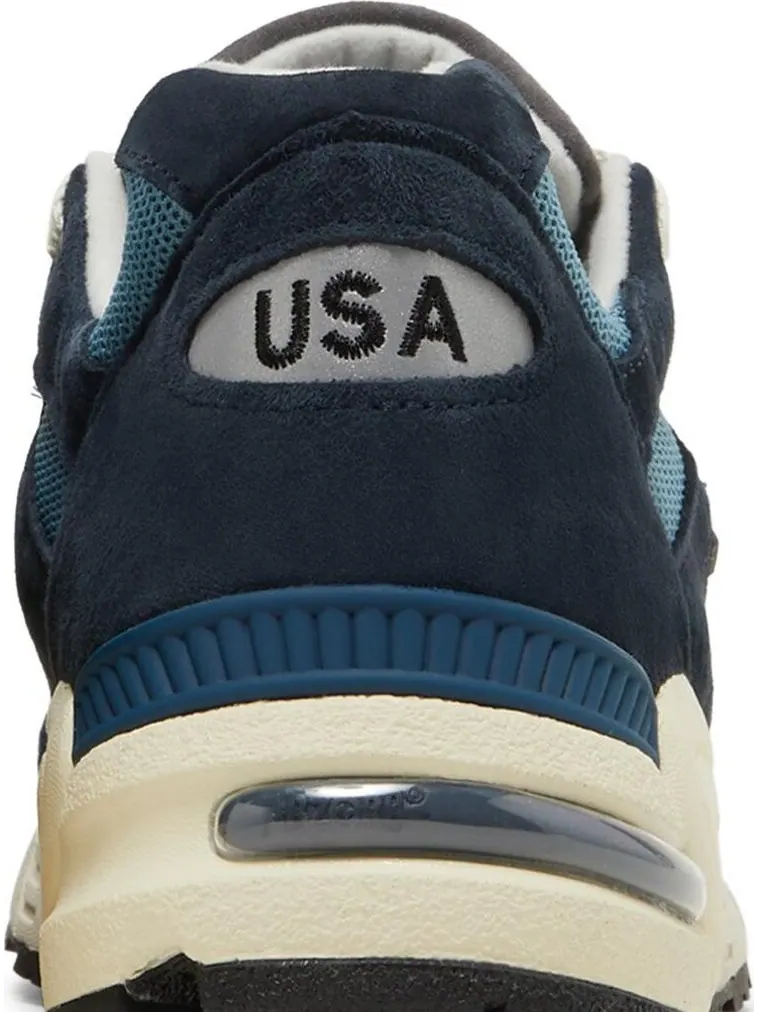 Кроссовки New Balance Teddy Santis x 990v2 Made in USA 'Navy' — изображение 7 из 8, синий