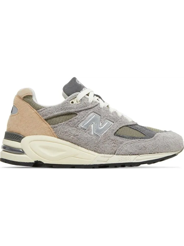 Кроссовки New Balance Teddy Santis x 990v2 Made in USA 'Marblehead' — изображение 1 из 8, серый