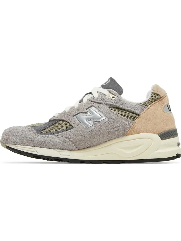 Кроссовки New Balance Teddy Santis x 990v2 Made in USA 'Marblehead' — изображение 3 из 8, серый