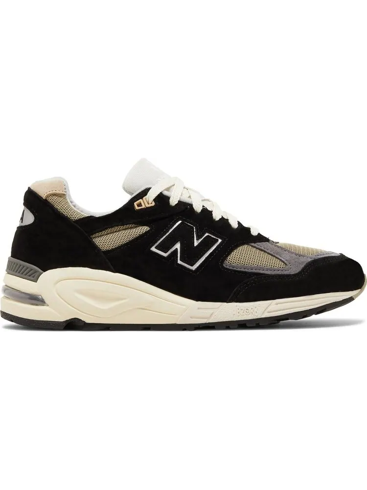 Кроссовки New Balance Teddy Santis x 990v2 Made in USA 'Black' — изображение 1 из 8, черный
