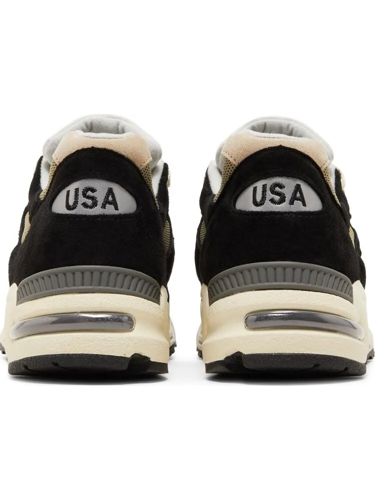 Кроссовки New Balance Teddy Santis x 990v2 Made in USA 'Black' — изображение 6 из 8, черный