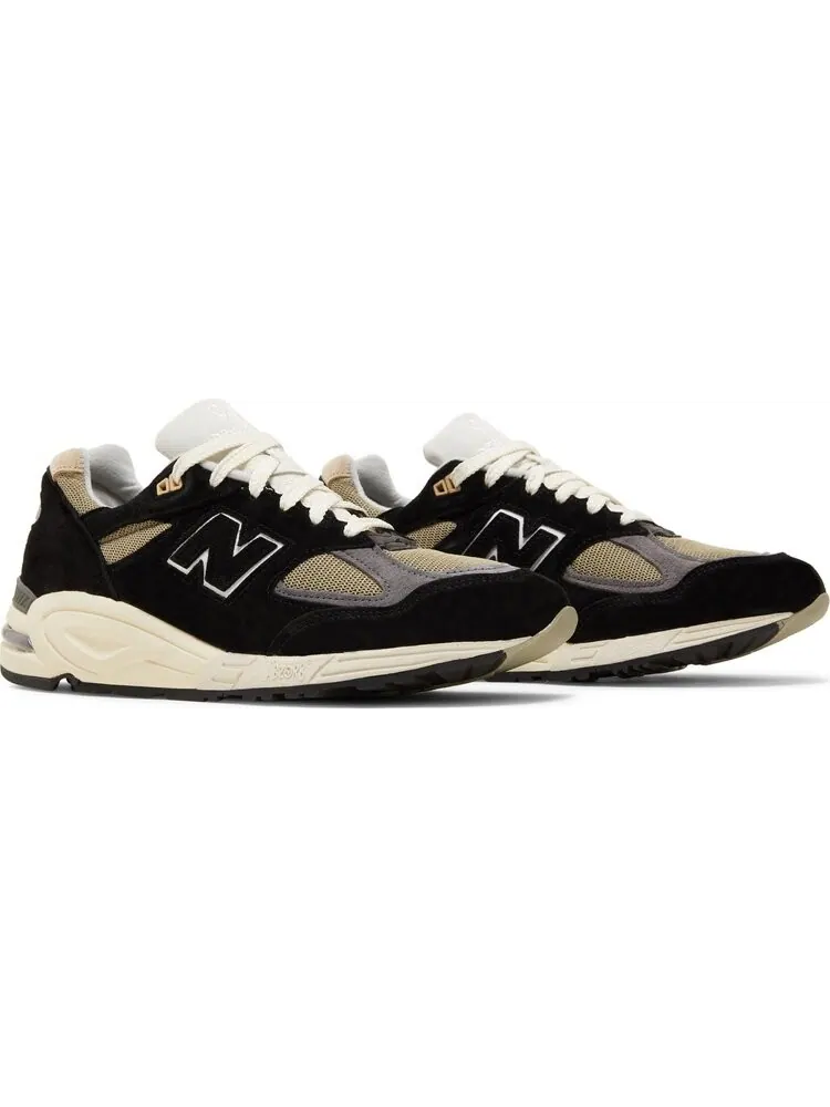 Кроссовки New Balance Teddy Santis x 990v2 Made in USA 'Black' — изображение 8 из 8, черный