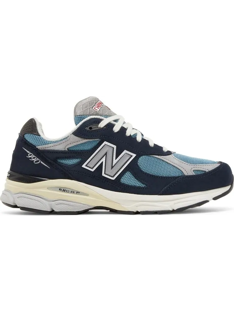 Кроссовки New Balance Teddy Santis x 990v3 Made in USA 'Navy' — изображение 1 из 8, синий