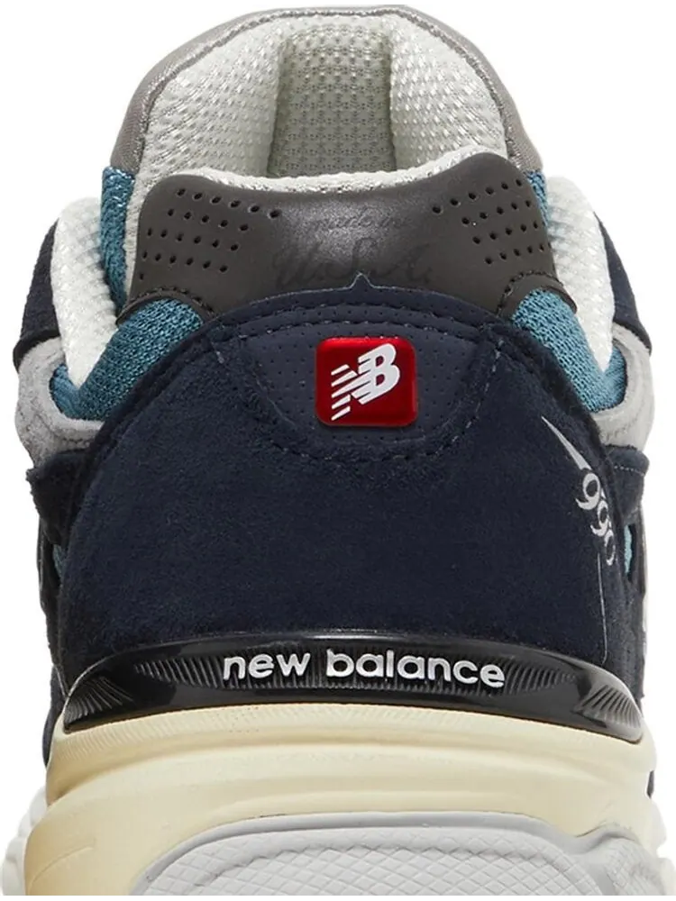 Кроссовки New Balance Teddy Santis x 990v3 Made in USA 'Navy' — изображение 7 из 8, синий
