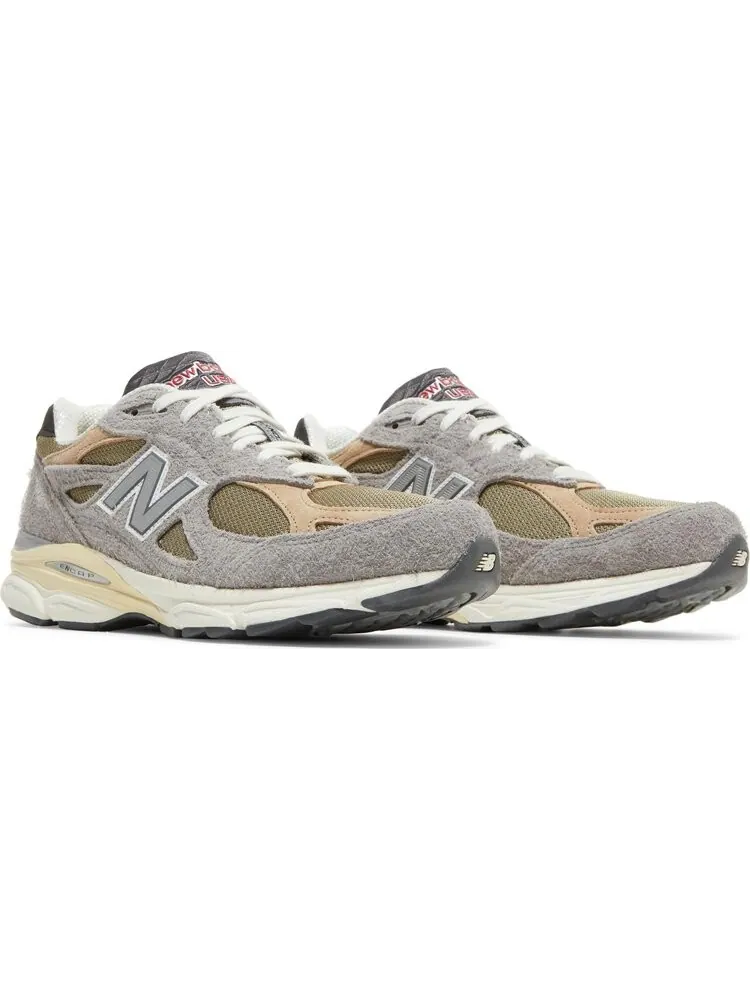 Кроссовки New Balance Teddy Santis x 990v3 Made In USA 'Marblehead' — изображение 8 из 8, серый