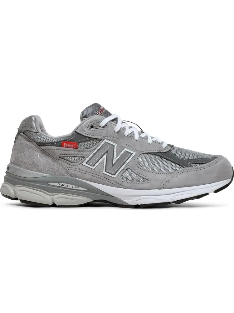 Кроссовки New Balance 990v3 Made In USA — изображение 1 из 8, серый/красный