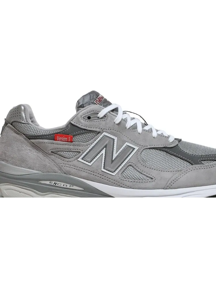 Кроссовки New Balance 990v3 Made In USA — изображение 2 из 8, серый/красный