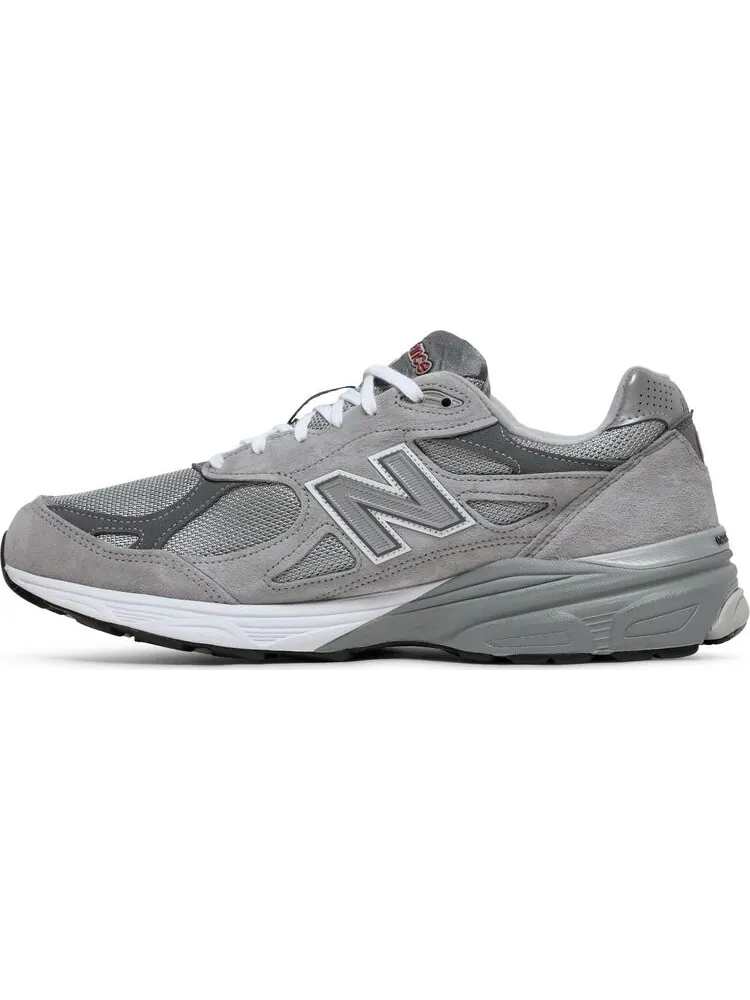 Кроссовки New Balance 990v3 Made In USA — изображение 3 из 8, серый/красный